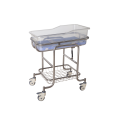 Medical equipment 304 Stainless steel Adjustable hospital baby bed cot
